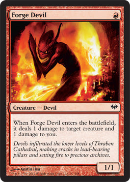 Forge Devil (Dark Ascension) Near Mint Foil Japanese