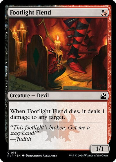 Footlight Fiend (Ravnica Remastered) Near Mint