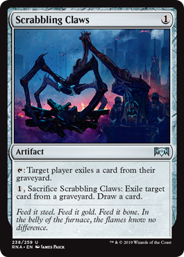 Scrabbling Claws (Ravnica Allegiance) Near Mint Foil