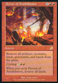 Decree of Annihilation (Scourge) Near Mint Japanese