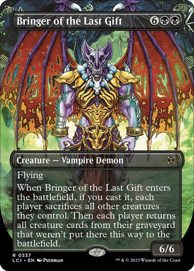 Bringer of the Last Gift (Borderless) (The Lost Caverns of Ixalan) Near Mint