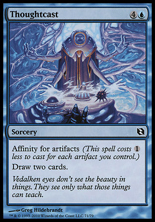 Thoughtcast (Duel Decks: Elspeth vs Tezzeret) Near Mint