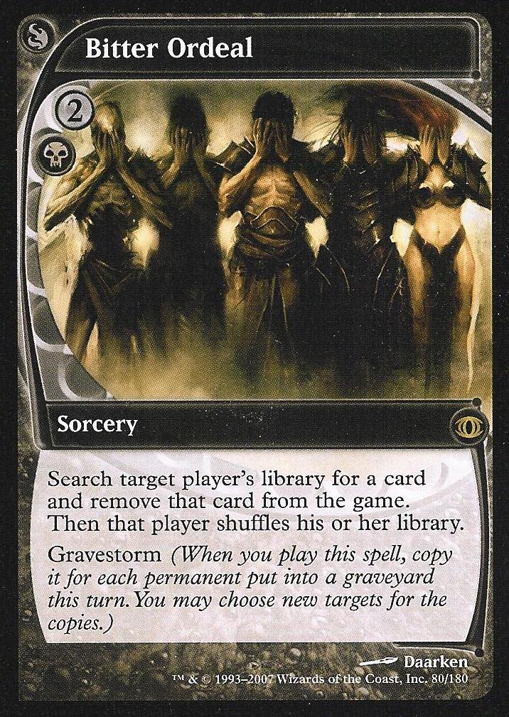 Bitter Ordeal (Futuresight) Near Mint Foil