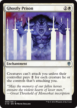 Ghostly Prison (Commander 2016 Edition) Near Mint
