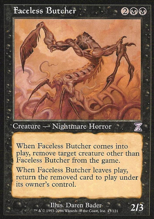 Faceless Butcher (Time Spiral Time Shifted) Near Mint