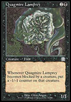 Quagmire Lamprey (Mercadian Masques) Near Mint