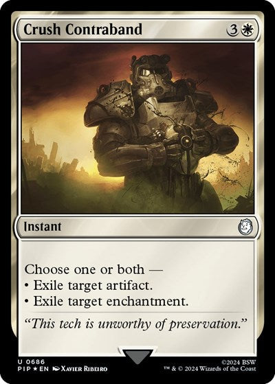 Crush Contraband (Surge Foil) (Universes Beyond: Fallout) Near Mint