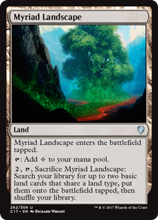 Myriad Landscape (Commander 2017) Near Mint