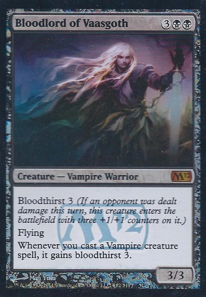 Bloodlord of Vaasgoth (2012 Core Set Prerelease) (Promotional Cards) Near Mint Foil