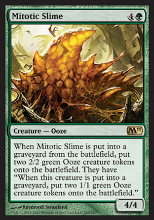 Mitotic Slime (Magic 2011 Core Set) Light Play Foil