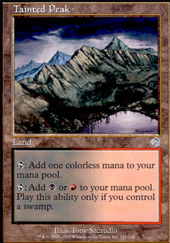 Tainted Peak (Torment) Near Mint Chinese