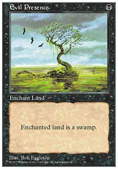 Evil Presence (5th Edition) Light Play