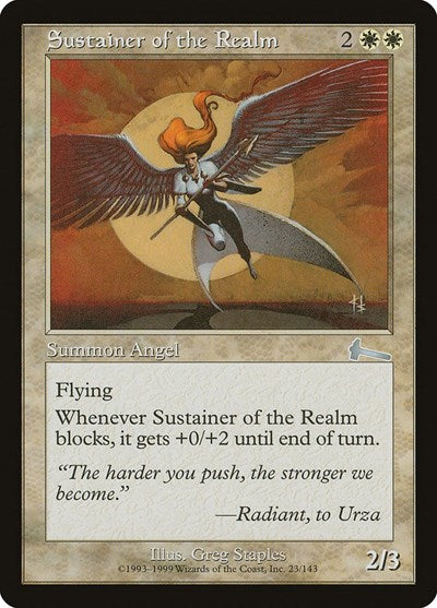 Sustainer of the Realm (Urza's Legacy) Near Mint Foil