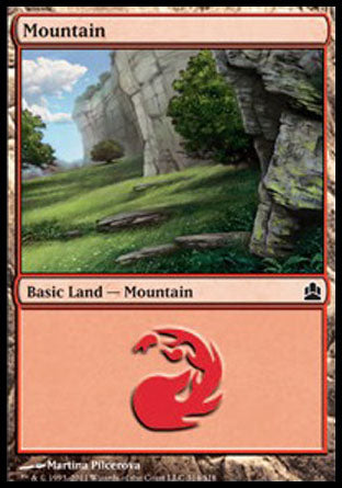 Mountain (314) (Commander) Near Mint