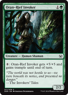 Oran-Rief Invoker (Duel Decks: Nissa vs Ob Nixilis) Near Mint
