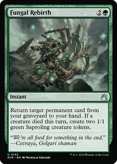 Fungal Rebirth (Ravnica Remastered) Near Mint Foil