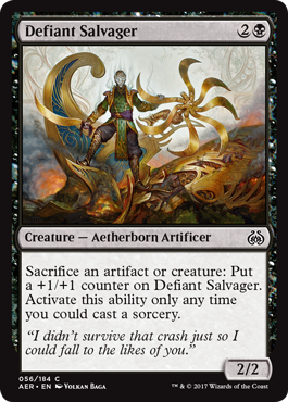 Defiant Salvager (Aether Revolt) Near Mint