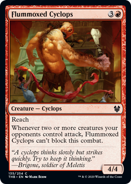Flummoxed Cyclops (Theros Beyond Death) Near Mint Foil