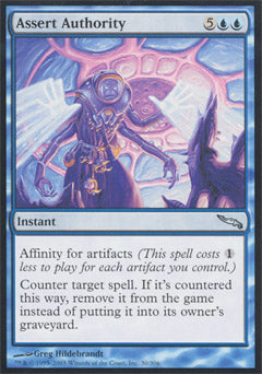 Assert Authority (Mirrodin) Light Play Foil