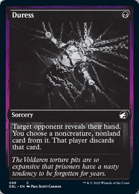 Duress (Innistrad: Double Feature) Near Mint