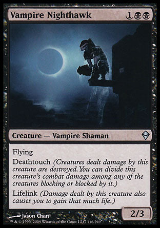 Vampire Nighthawk (Zendikar) Near Mint