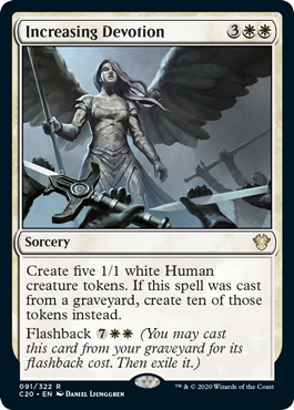 Increasing Devotion (Commander 2020 Ikoria) Near Mint