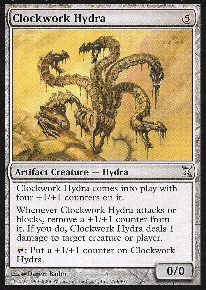 Clockwork Hydra (Time Spiral) Near Mint Russian