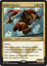 Ankle Shanker (Khans of Tarkir) Near Mint Foil