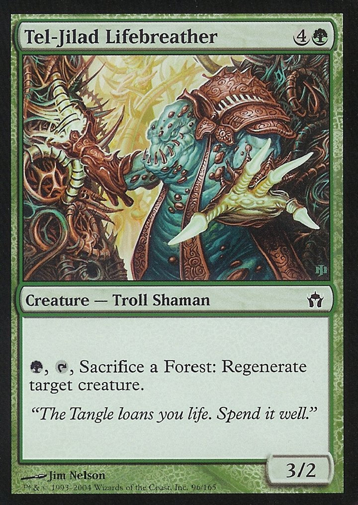 Tel-Jilad Lifebreather (Fifth Dawn) Near Mint Japanese