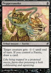 Peppersmoke (Lorwyn) Near Mint Foil