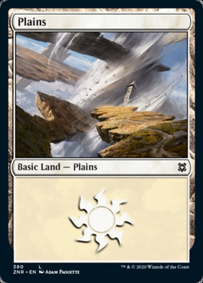 Plains (380) (Zendikar Rising) Near Mint