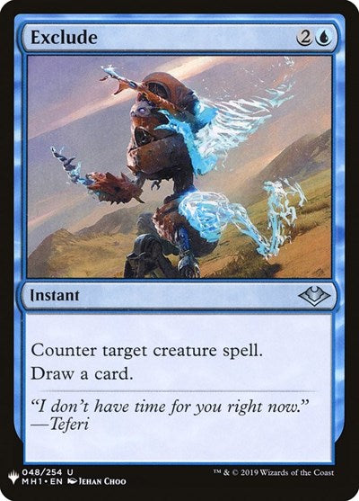 Exclude (Mystery Booster) Near Mint