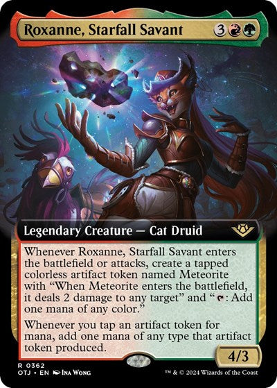 Roxanne, Starfall Savant (Extended Art) (Outlaws of Thunder Junction) Near Mint