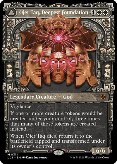 Ojer Taq, Deepest Foundation (Showcase) (The Lost Caverns of Ixalan) Near Mint
