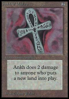 Ankh of Mishra (Alpha) Near Mint