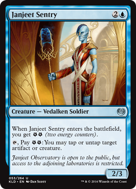 Janjeet Sentry (Kaladesh) Near Mint Foil