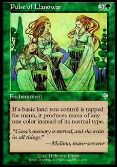 Pulse of Llanowar (Invasion) Good