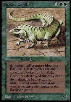 Thicket Basilisk (Alpha) Near Mint