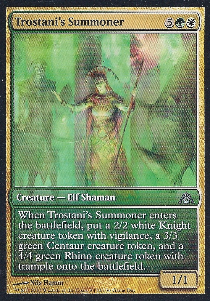 Trostani s Summoner (Game Day) (Promotional Cards) Near Mint
