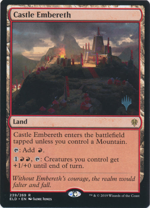 Castle Embereth (Promo Pack) Near Mint Foil
