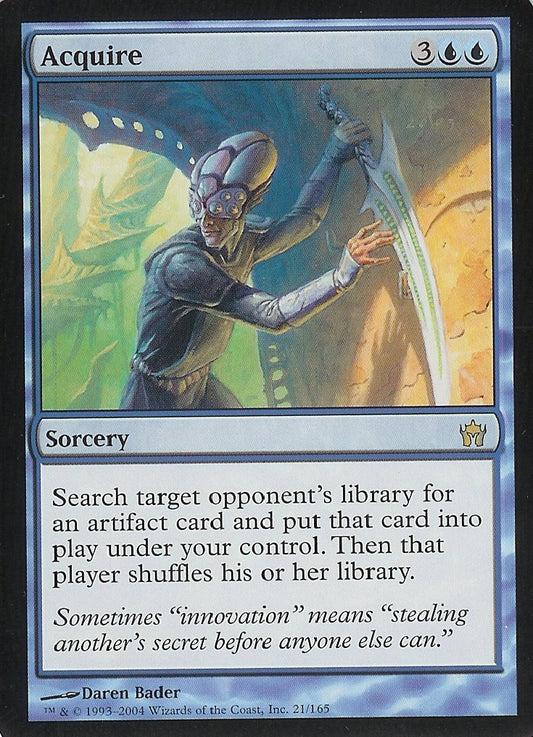 Acquire (Fifth Dawn) Near Mint Japanese