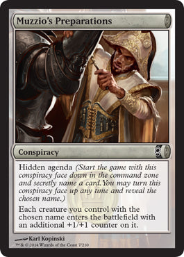 Muzzio's Preparations (Conspiracy) Near Mint