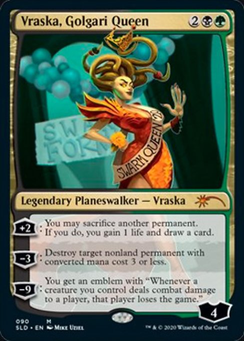 Vraska Golgari Queen (Secret Lair) Near Mint