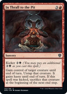 In Thrall to the Pit (Dominaria United) Near Mint Foil