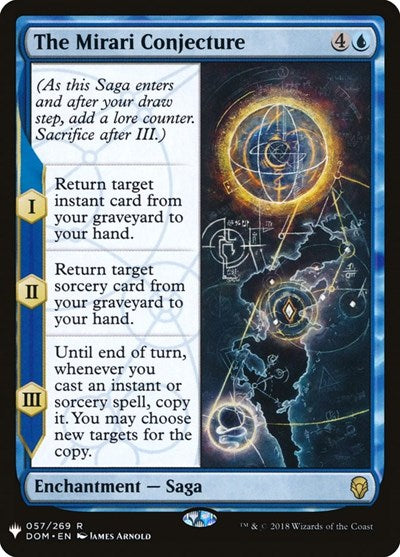 The Mirari Conjecture (Mystery Booster) Near Mint
