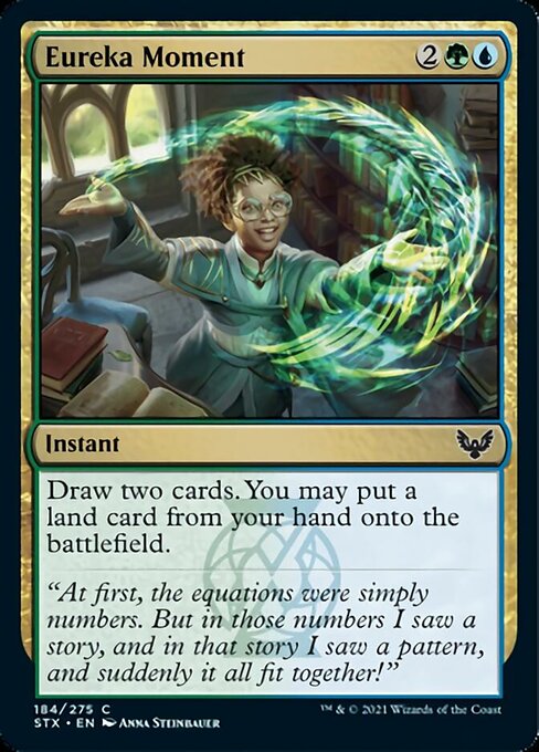 Eureka Moment (Strixhaven) Near Mint Foil