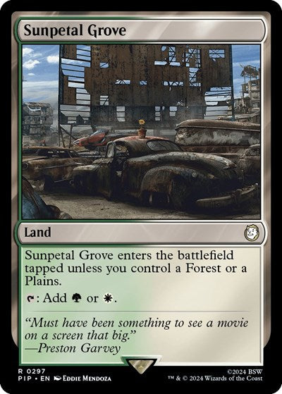 Sunpetal Grove (Universes Beyond: Fallout) Near Mint