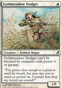 Goldmeadow Dodger (Lorwyn) Near Mint Foil