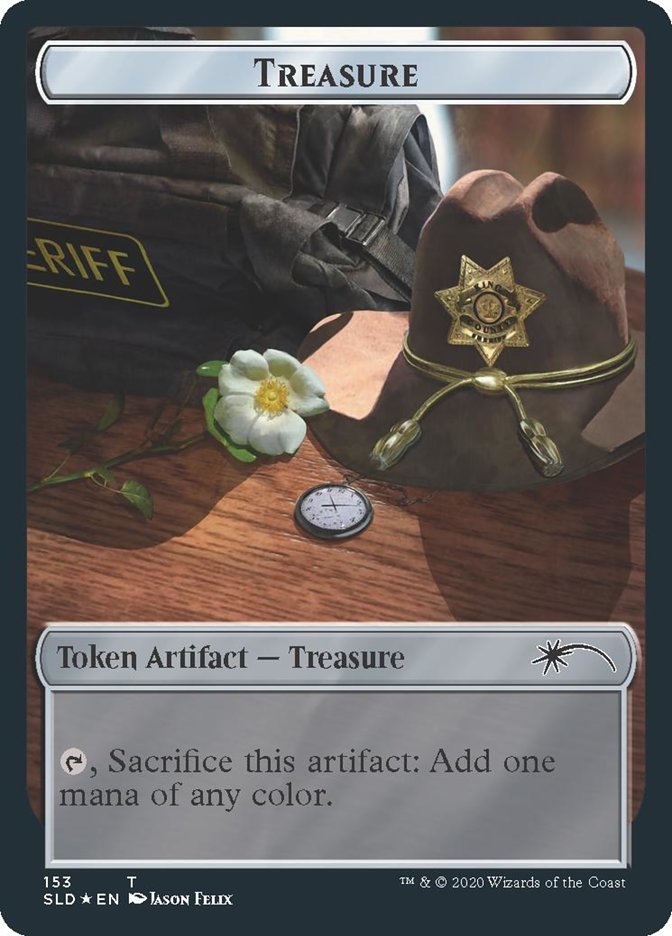 Treasure Token The Walking Dead (Secret Lair) Near Mint