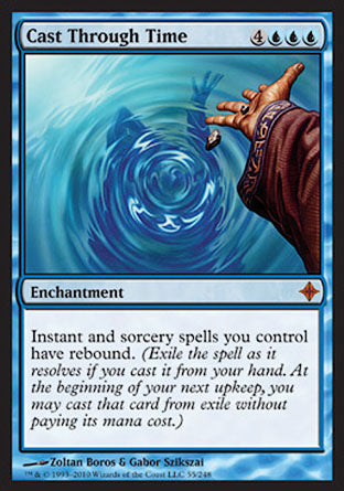 Cast Through Time (Rise of the Eldrazi) Near Mint Foil